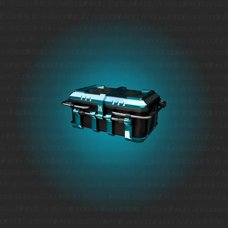 Blue ASM crate, Rare finish