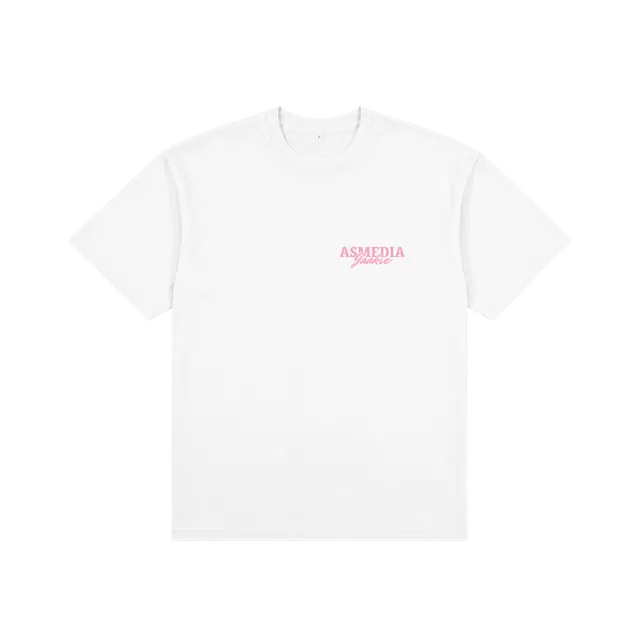 Pink Mocha T-Shirt, white