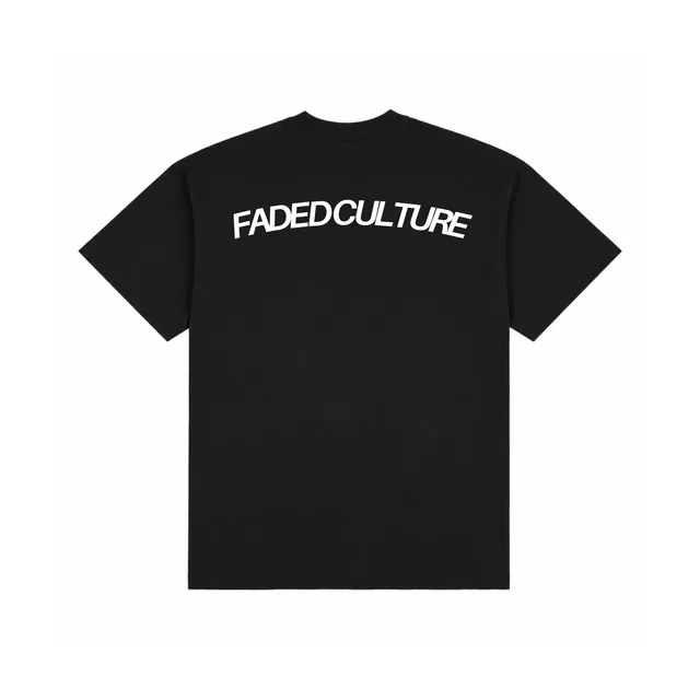 Faded Culture T-Shirt, black