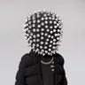 Spiked mask (in use)